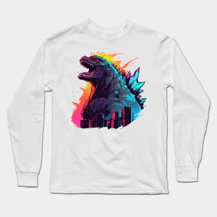 godzilla Long Sleeve T-Shirt